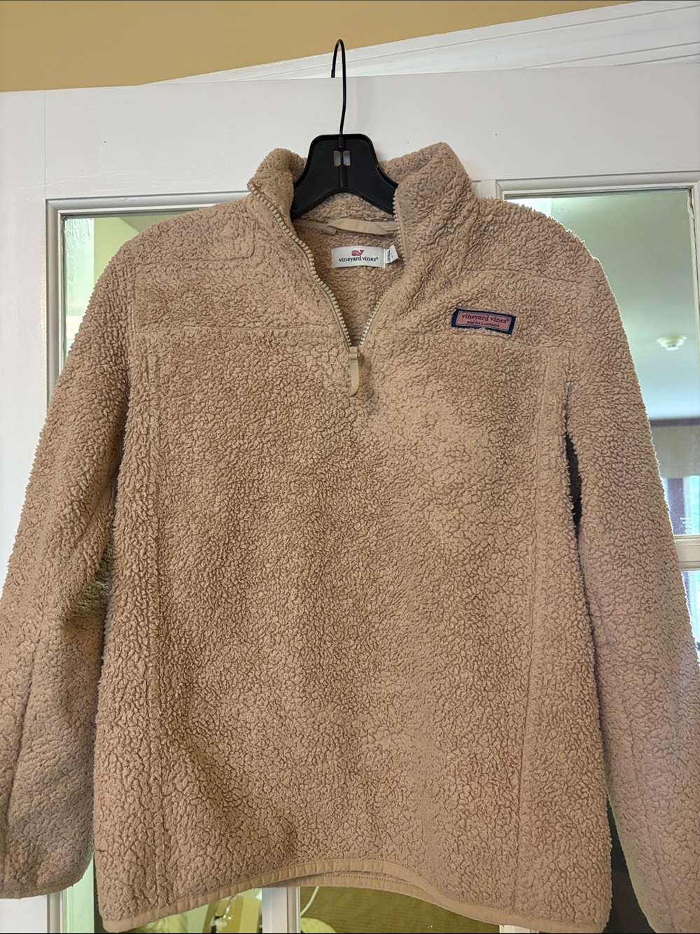 Vineyard Vines Sherpa Quarter-Zip Pullover Fleece